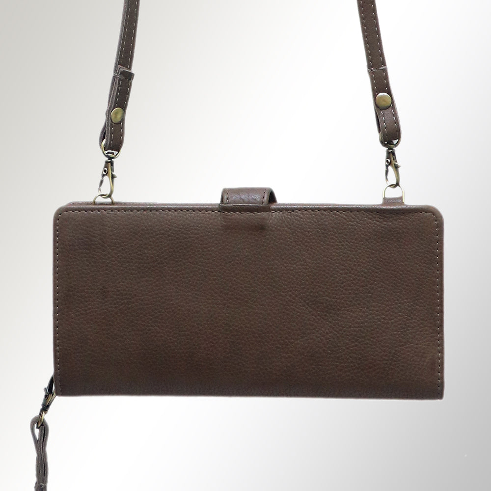 American Darling Wristlet Genuine Leather Women Bag Western Handbag Purse