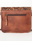ADBG826E American Darling Hand Tooled Hair On Genuine Leather Women Bag Western Handbag Purse