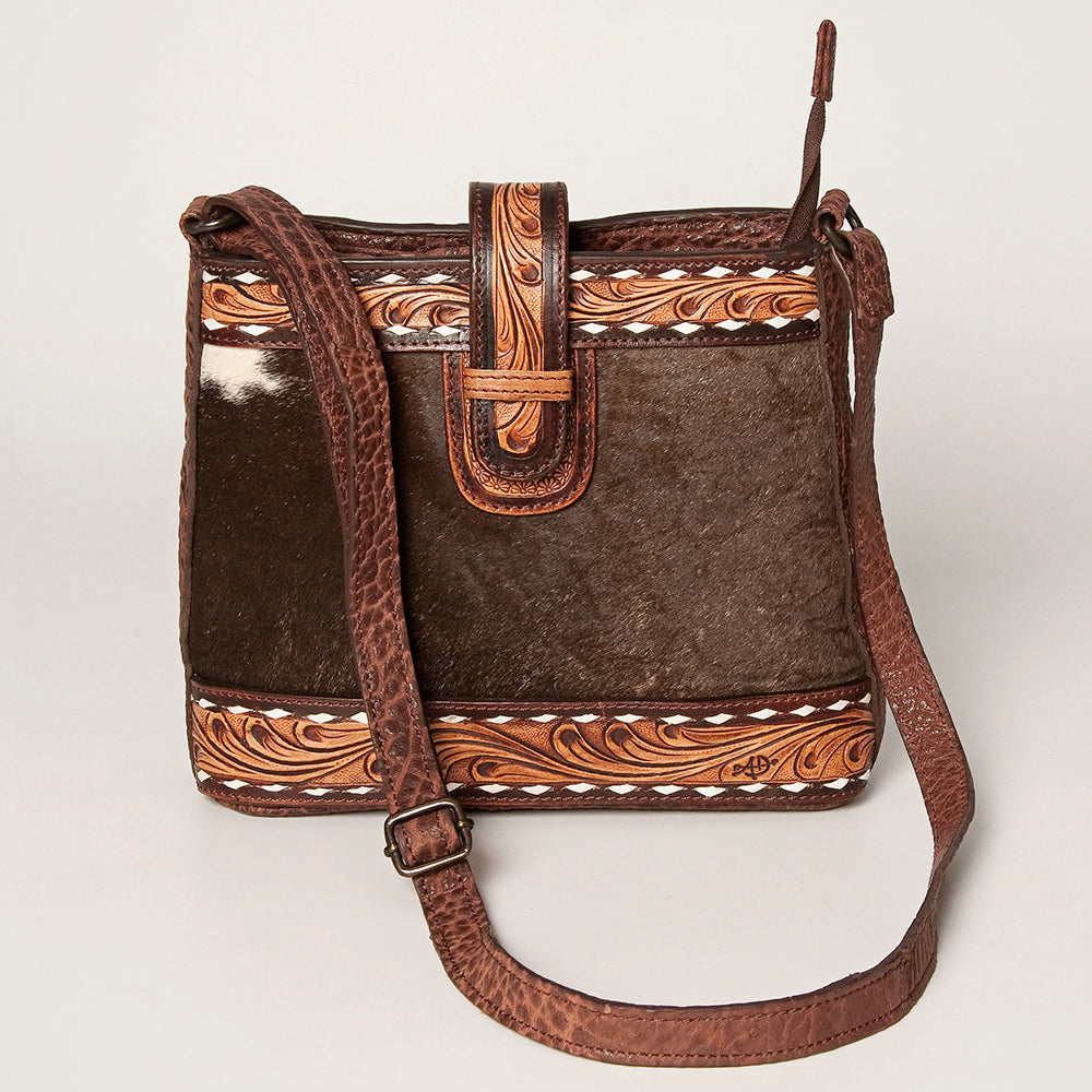 American Darling Cross Body Hair on Genuine Leather Western Women Bag | Handbag Purse Crossbody for Cute
