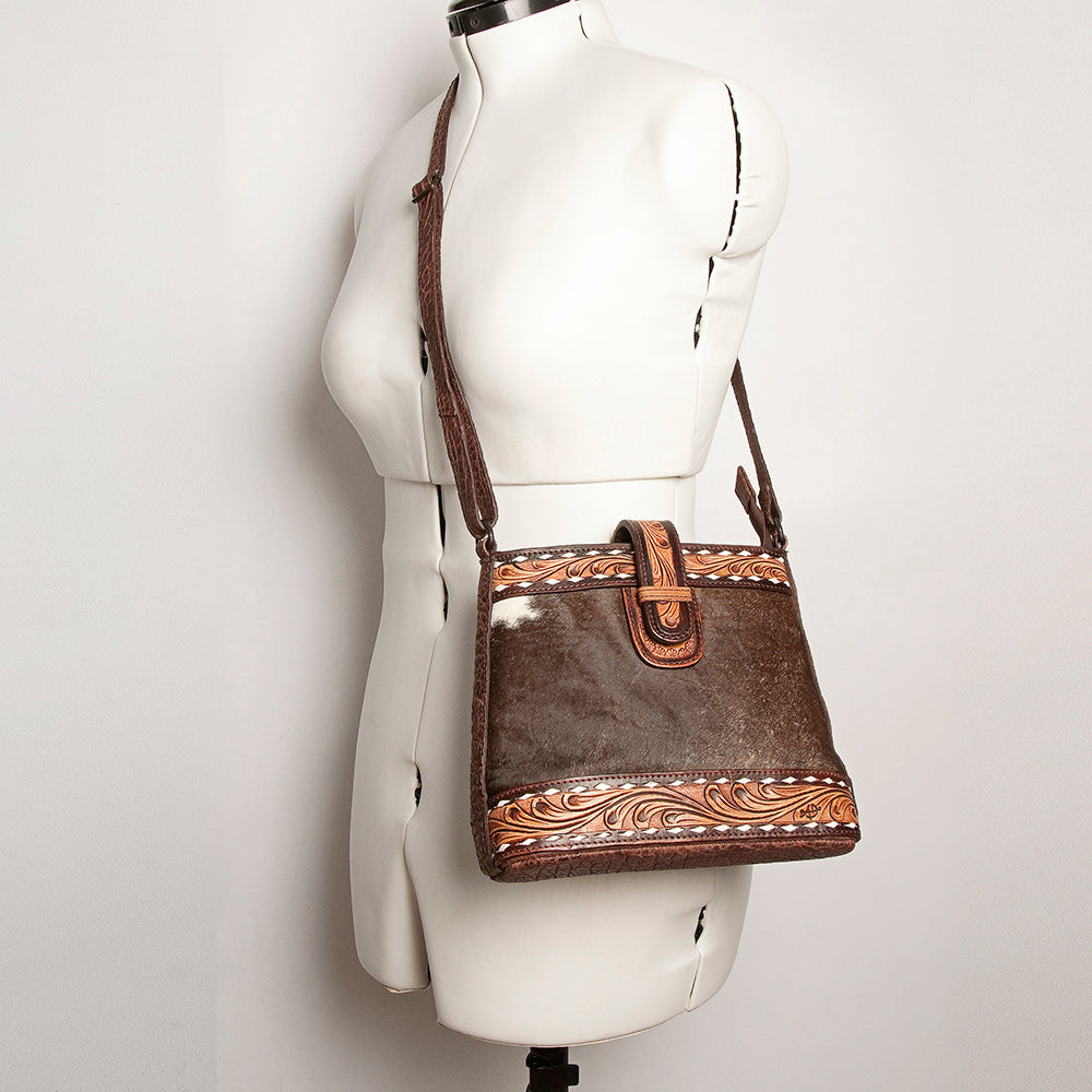 American Darling Cross Body Hair on Genuine Leather Western Women Bag | Handbag Purse Crossbody for Cute