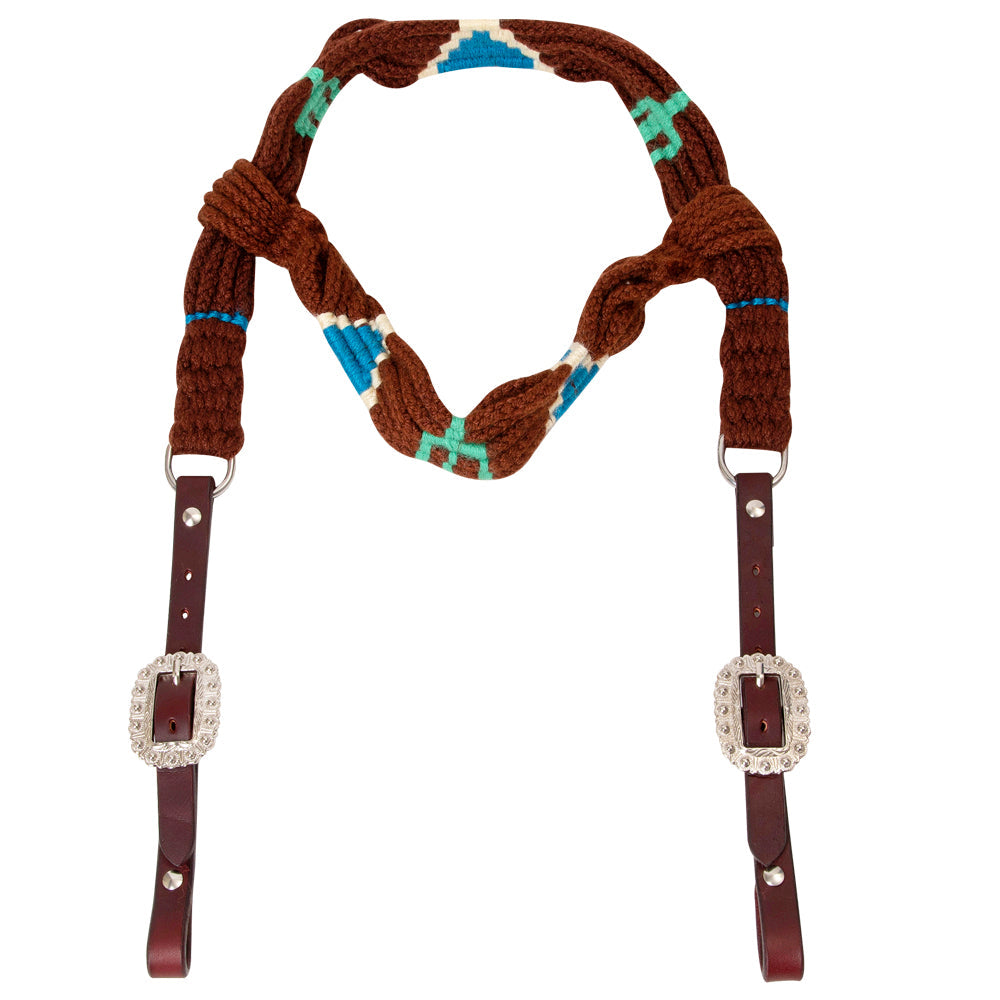 Hilason Horse 100% Wool Headstall Woven Off White