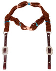 Hilason Horse 100% Wool Headstall Woven Off White