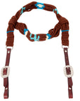 Hilason Horse 100% Wool Headstall Woven Off White