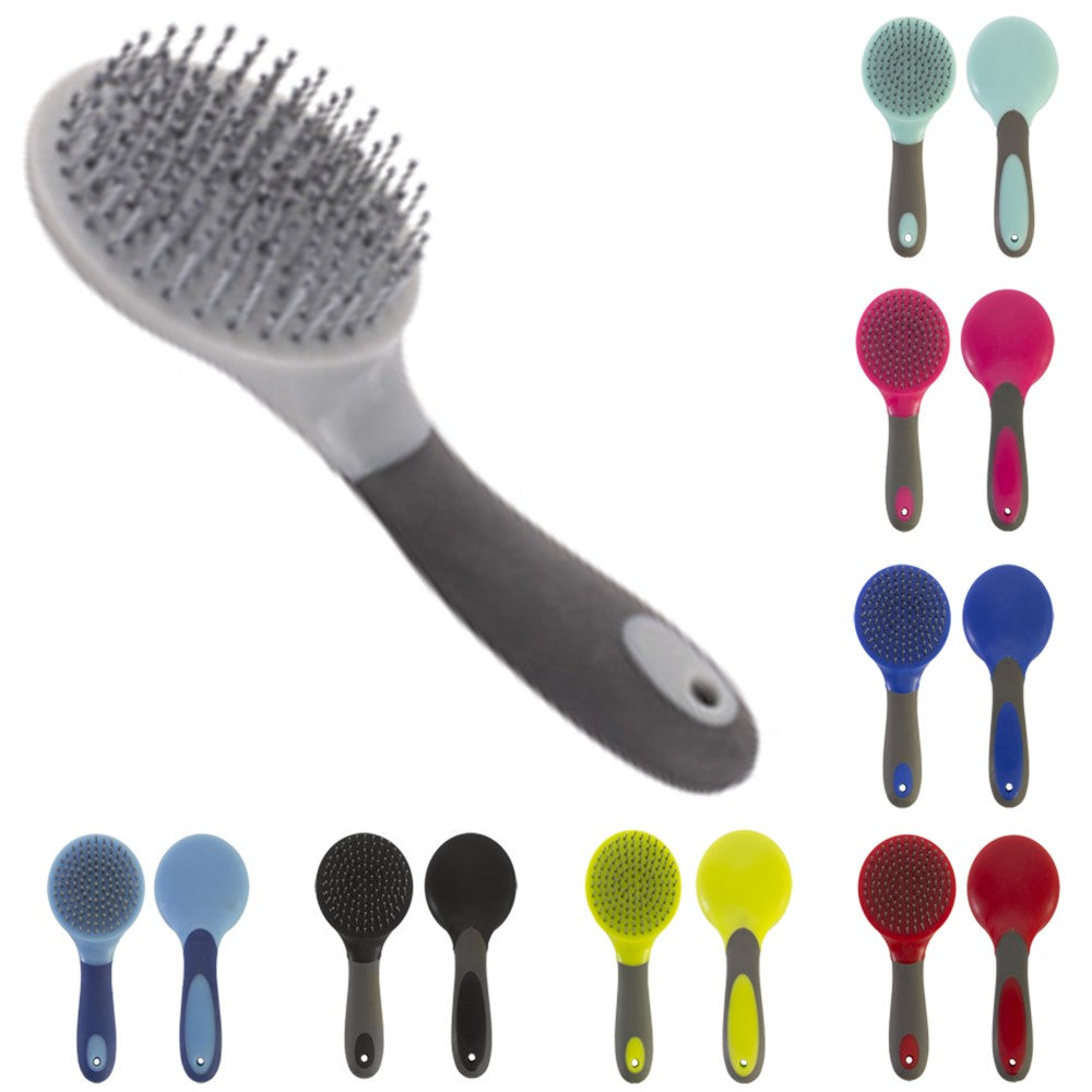 Hilason Soft Touch Horse Mane &amp; Tail Brush Soft Bristles