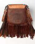 American Darling Messenger Hand Tooled Genuine Leather women bag western handbag purse
