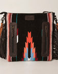 American Darling Signature Crossbody Hand Tooled Saddle Blanket Genuine Leather Women Bag Western Handbag Purse