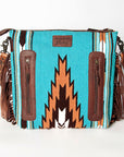 American Darling Small Crossbody Hand Tooled Saddle Blanket Genuine Leather women bag western handbag purse