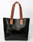 American Darling ADBGZ627 Tote Hand Tooled Genuine Leather Women Bag Western Handbag Purse