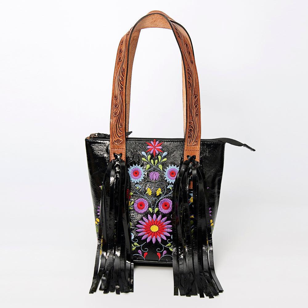 American Darling ADBGZ628 Tote Hand Tooled Genuine Leather Women Bag Western Handbag Purse