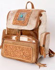 ADBG860B American Darling Hand Tooled Hair On Genuine Leather Women Bag Western Handbag Purse
