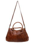 Never Mind Nmbgm125 Tote Vintage Handmade Genuine Cowhide Leather Women Bag Western Handbag Purse