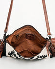 American Darling Cross Body Saddle Blanket Genuine Leather Women Bag Western Handbag Purse