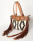 American Darling Tote Hair On Genuine Leather Women Bag Western Handbag Purse