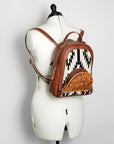 American Darling Backpack Hair on Genuine Leather Western Women Bag | for Laptop School Purse Travel