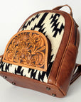 American Darling Backpack Hair on Genuine Leather Western Women Bag | for Laptop School Purse Travel