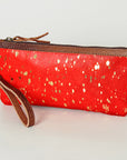American Darling Wristlet Hair on Genuine Leather Western Women Bag | Handbag Purse | Women Wristlet | Wristlet Wristlet | Travel Wristlet | Leather Wristlet | Clutch Wristlet