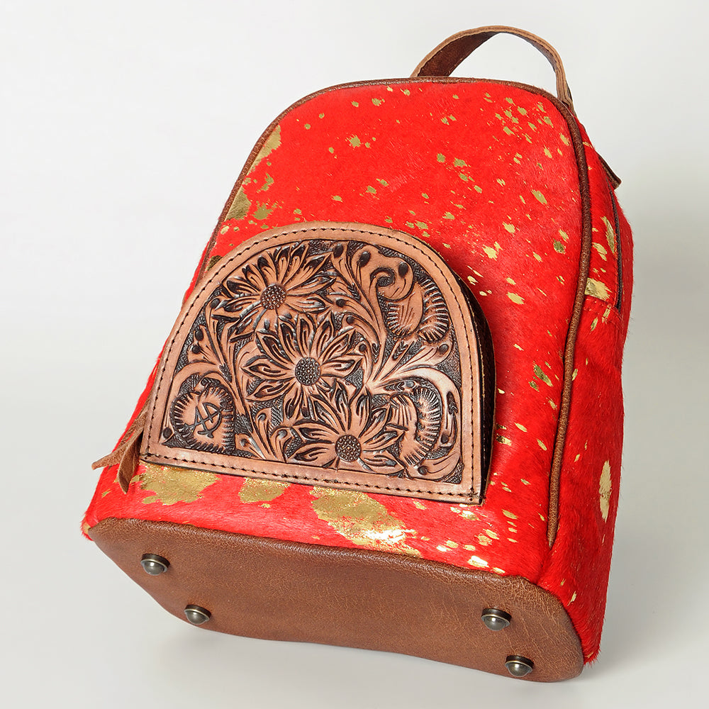 American Darling Backpack Hair on Genuine Leather Western Women Bag | for Laptop School Purse Travel
