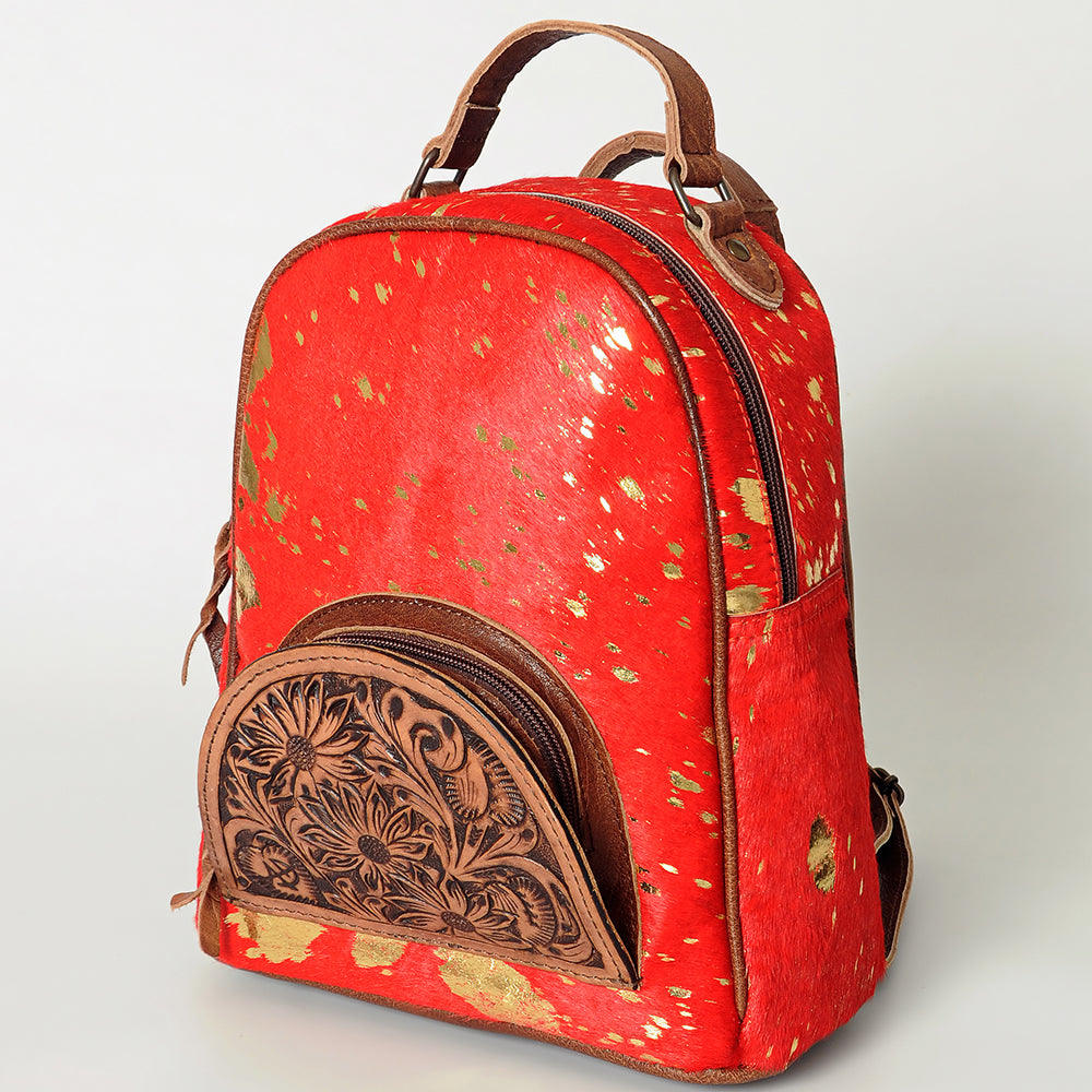 American Darling Backpack Hair on Genuine Leather Western Women Bag | for Laptop School Purse Travel