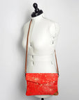 American Darling ADBGS178Q Envelope Hair On Genuine Leather Women Bag Western Handbag Purse
