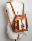 ADBG862B American Darling Hand Tooled Saddle Blanket Genuine Leather Women Bag Western Handbag Purse