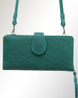 American Darling Wristlet Bag, Hand-Painted Genuine Leather, Western Vegetable Tanned Full Grain Leather Wallet Bag