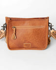 American Darling Messenger Hand Tooled Genuine Leather Women Bag Western Handbag Purse