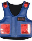 Hilason Kids Junior Youth Bull Riding Pro Rodeo Leather Protective Vest