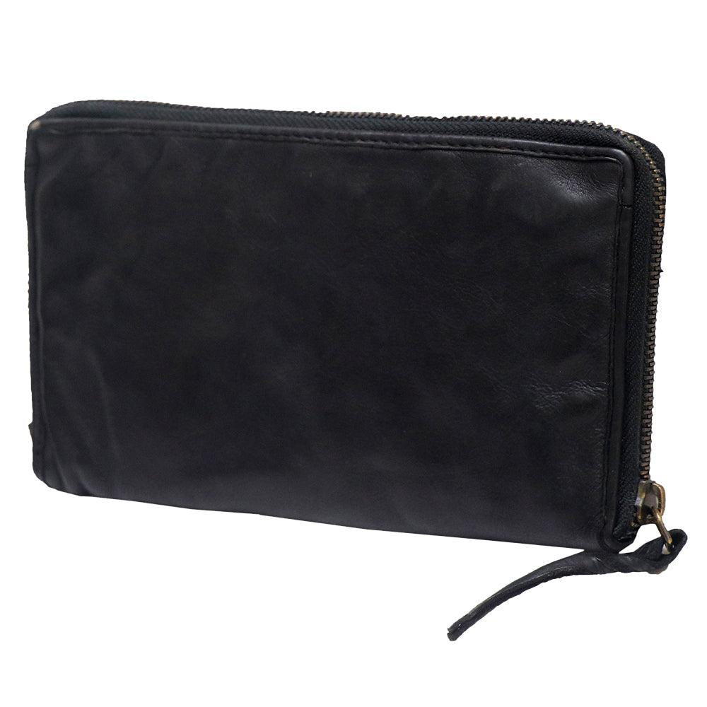 Never Mind Nmbgm106F Wallet Vintage Handmade Genuine Cowhide Leather Women Bag Western Handbag Purse