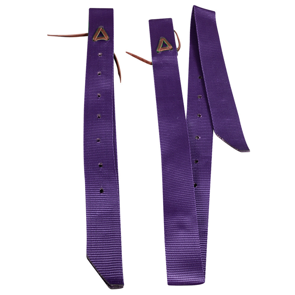 Hilason Nylon Cinch Tie Strap and Off Billet Set