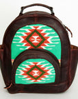 ADBGZ631A American Darling Saddle Blanket Genuine Leather Women Bag Western Handbag Purse