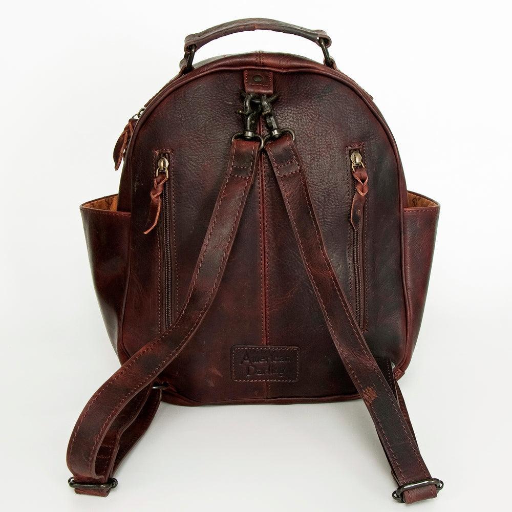 ADBGZ631A American Darling Saddle Blanket Genuine Leather Women Bag Western Handbag Purse