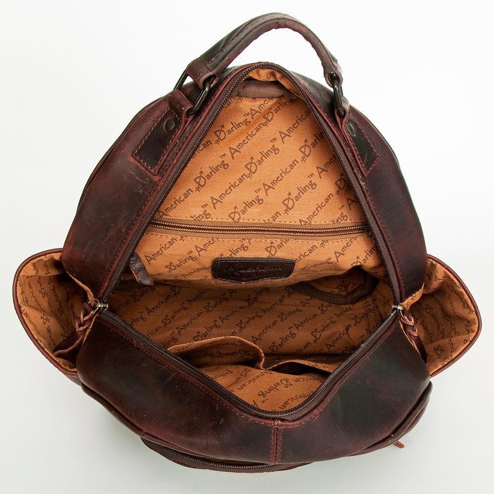 ADBGZ631A American Darling Saddle Blanket Genuine Leather Women Bag Western Handbag Purse