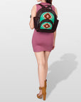 ADBGZ631A American Darling Saddle Blanket Genuine Leather Women Bag Western Handbag Purse
