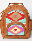 ADBGZ632A American Darling Saddle Blanket Genuine Leather Women Bag Western Handbag Purse