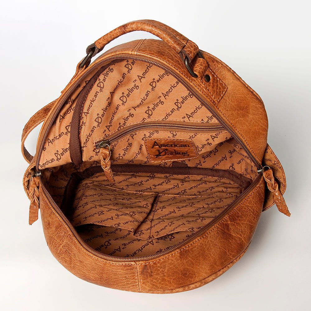 ADBGZ632A American Darling Saddle Blanket Genuine Leather Women Bag Western Handbag Purse