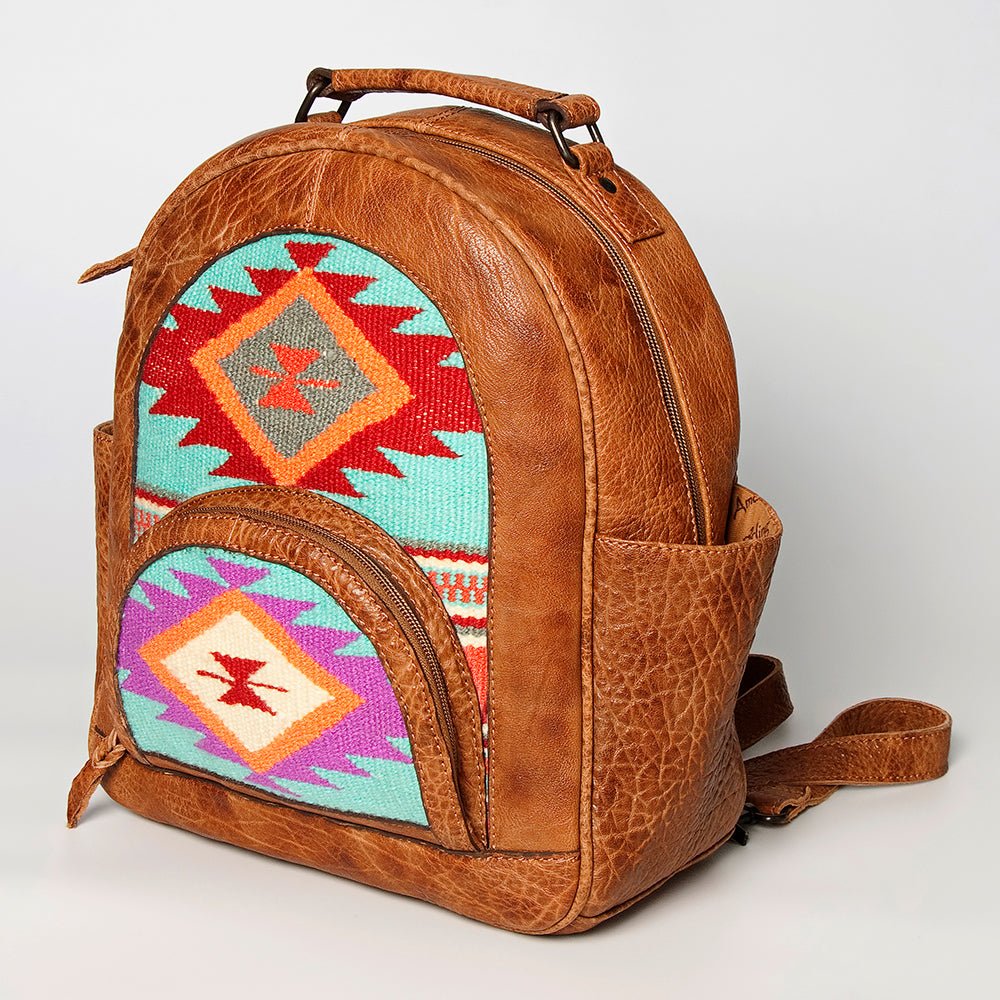 ADBGZ632A American Darling Saddle Blanket Genuine Leather Women Bag Western Handbag Purse