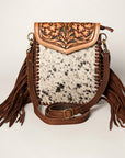 American Darling Cell Phone Holder Hair on Genuine Leather Western Women Bag Purse | Case