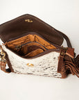 American Darling Cell Phone Holder Hair on Genuine Leather Western Women Bag Purse | Case