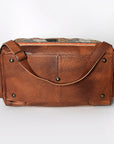 American Darling Duffel Saddle Blanket Genuine Leather Women Bag Western Handbag Purse