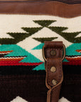 American Darling Duffel Saddle Blanket Genuine Leather Women Bag Western Handbag Purse