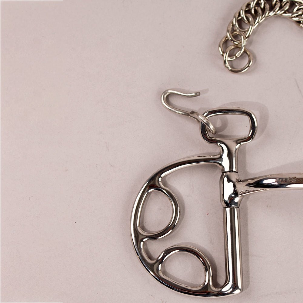BAR H EQUINE Kimberwick Bit with Comfort Mouth &amp; Copper Rollers