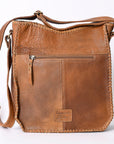 American Darling Large Crossbody Hand Tooled Genuine Leather Women Bag Western Handbag Purse