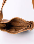 American Darling Large Crossbody Hand Tooled Genuine Leather Women Bag Western Handbag Purse