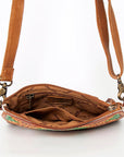 American Darling Hand Tooled Genuine Leather Women Bag Western Handbag Purse