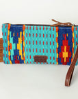 American Darling Wristlet Hand Tooled Saddle Blanket Genuine Leather Western Women Bag | Handbag Purse | Women Wristlet Purse | Wristlet Purse | Travel Wristlet Purse | Leather Wristlet Purse | Clutch Wristlet Purse