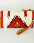 American Darling Wristlet Hand Tooled Saddle Blanket Genuine Leather Western Women Bag | Handbag Purse | Women Wristlet Purse | Wristlet Purse | Travel Wristlet Purse | Leather Wristlet Purse | Clutch Wristlet Purse
