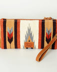 American Darling Wristlet Hand Tooled Saddle Blanket Genuine Leather Western Women Bag | Handbag Purse | Women Wristlet Purse | Wristlet Purse | Travel Wristlet Purse | Leather Wristlet Purse | Clutch Wristlet Purse