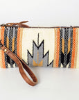 American Darling Wristlet Genuine Leather Women Bag W. Handbag Purse –