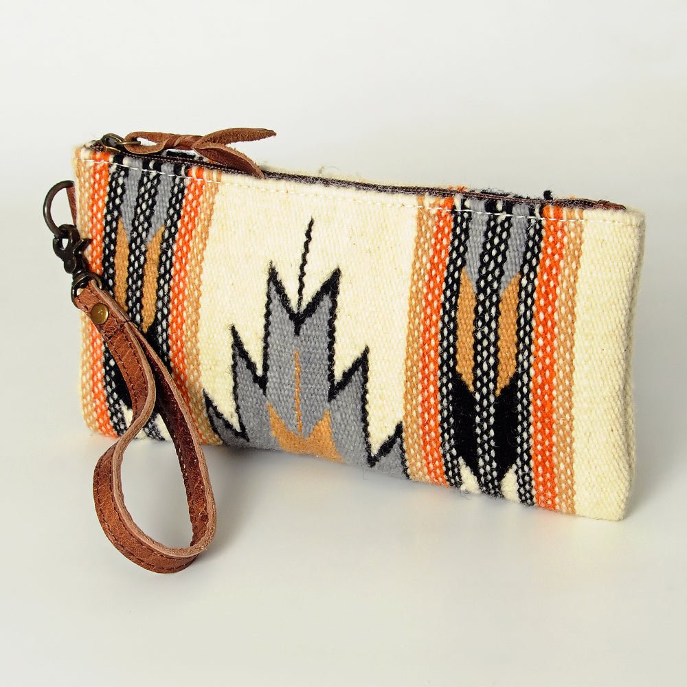 American Darling Wristlet Genuine Leather Women Bag W. Handbag Purse –