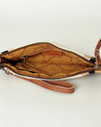 American Darling Wristlet Hand Tooled Saddle Blanket Genuine Leather Western Women Bag | Handbag Purse | Women Wristlet Purse | Wristlet Purse | Travel Wristlet Purse | Leather Wristlet Purse | Clutch Wristlet Purse